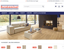 Tablet Screenshot of eurolaminat.com